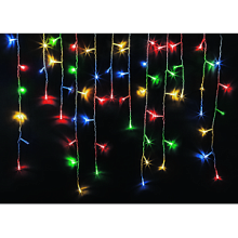 Гирлянда уличная «бахрома» Navigator NGF-D029-01 RGBY 240 4.7*0.6м IP44 BL