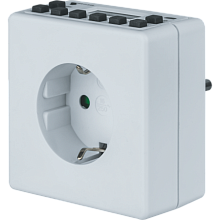 Розетка-таймер недельная Navigator NTR-E-S02-WH электронная