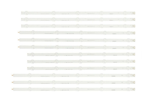 Светодиодные планки подсветки для LG 50" (комплект 12шт) ROW2.1 Rev 0.4 1 L1/R2 6916L