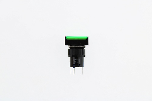 Кнопка управления ARG1-16AHP-M001-U-G220 (AR-SD16-11CFD) зел. ≅220В