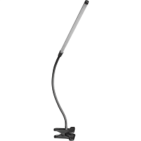 Настольная светодиодная лампа Navigator NDF-C004-7W-4K-BL-LED прищепка, черный