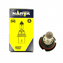 Галогенная лампа головного света HB5 Narva Standart 3100K 12V 65/55W PX29t 48007