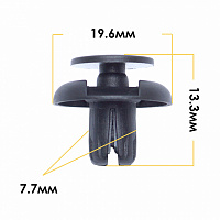 Клипса крепежная MASUMA KJ-2276