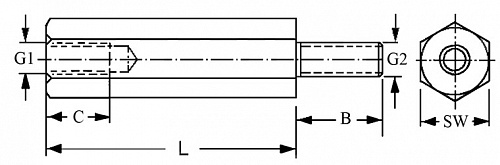 Стойка PCHSN-6