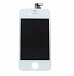 Дисплей для iPhone 4s + тачскрин (белый) с рамкой AAA 