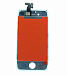 Дисплей для iPhone 4s + тачскрин (белый) с рамкой AAA 