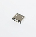 microUSB 5BF 08 гнездо в плату, Разъём