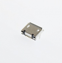 microUSB 5BF 08 гнездо в плату, Разъём