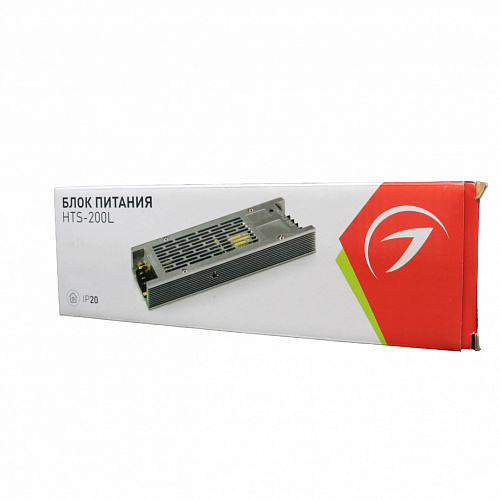 Блок питания Arlight HTS-200L-24 (24V, 8.3A, 200W, IP20) 1 Потретрости на корпусе