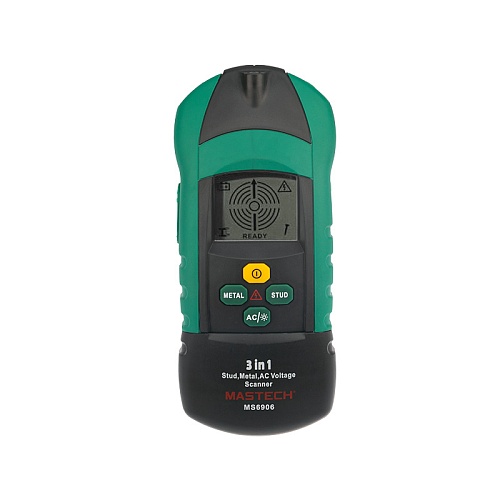 Детектор Mastech MS6906 "3 в 1" металл, дерево, электропроводка
