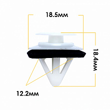 Клипса крепежная MASUMA KJ-1748