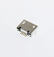 microUSB гнездо на плату универсальный 10, Разъём