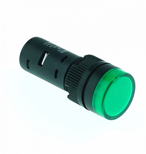 Индикатор ARG2-16FP-W-G220 (AR-AD16-16DS) зеленый ~220В
