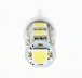 Светодиодная лампа T10 (W5W) 24V 5050 9 SMD LED White Lumen