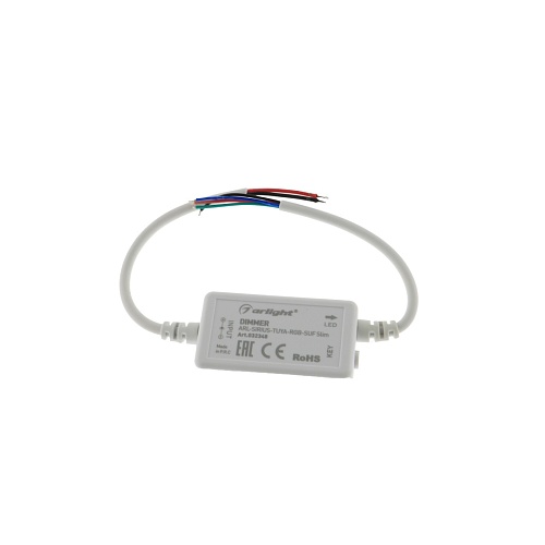 Контроллер ARL-SIRIUS-TUYA-RGB-SUF Slim (RGB, 12-24V, 3x2A, 72-144W, 2.4G)