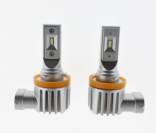 Светодиодная лампа H11/H8/H9/H16  LITE-TRONIC CRYSTAL LED 6500K 12/24V H11CSLEDX2 2шт 