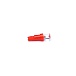 Светодиодная лампа T5 (W1.2W) 12V 1 LED Red 