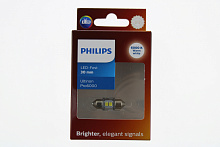 Светодиодная лампа C5W Philips Festoon Uitinon Pro6000 SI LED White  6000K 24V T10.5x30 24844 CU60 X1 