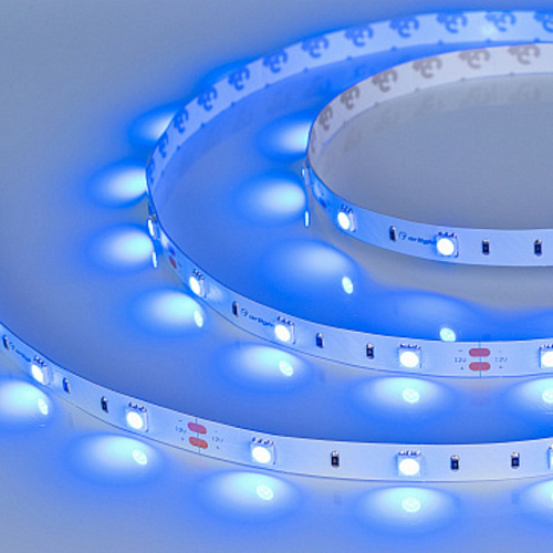 Лента светодиодная Arlight RT 2-5000 12V Blue (7.2 Вт/м, SMD5060, 30led/m, IP20, LUX)