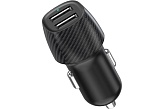 Автомобильное зарядное устройство REXANTс 2 портами  (USB-А + USB-A) со световой индикацией, 12Вт