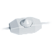 Шнур сетевой 1.7м диммируемый белый 2х0.5мм2 Navigator (NPS-FS02-170-2x0.5-WH)