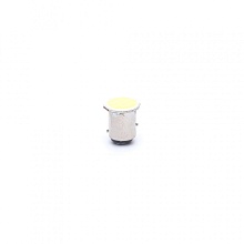Светодиодная лампа P21/5W (BAY15D) 12V 1 COB LED White 