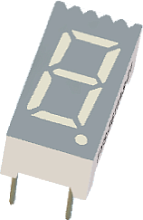 LED R 1DIG AN FYS-3611AHR-11