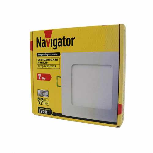 Светильник Navigator  NLP-S1-7W-840-WH-LED белый 1