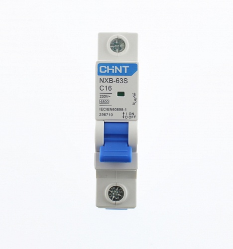 Выключатель автоматический NXB-63S 1P C16 4,5кА