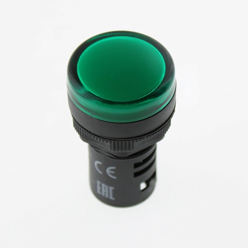Индикатор зел. AD-16DS(LED)матрица d16мм АС/DC12В