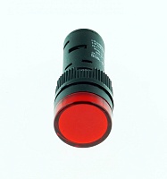 Индикатор ARG2-16FP-W-R220 (AR-AD16-16DS) красный ~220В