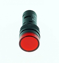 Индикатор ARG2-16FP-W-R220 (AR-AD16-16DS) красный ~220В