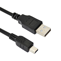 Кабель USB - MiniUSB (тех.упак.) Черный