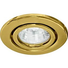 Светильник потолочный Feron DL11  MR16 G5.3, золото, поворотный