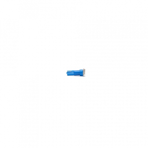 Светодиодная лампа T5 (W1.2W) 12V 5050 1 SMD LED Blue 