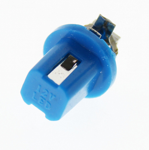 Светодиодная лампа T5-8,5 12V 1 COB SMD Blue Lumen 