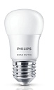 Лампа "шар" Philips Essential LED 6.5W E27 827 P45 (аналог 75Вт, 620Лм, 2,7К)