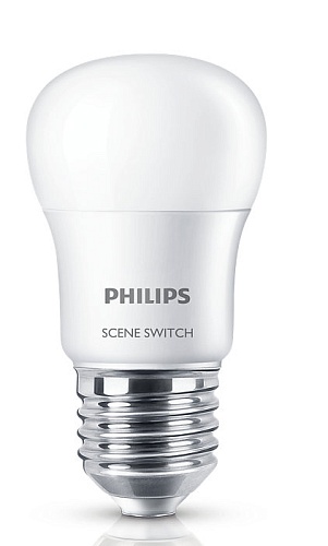 Лампа "шар" Philips Essential LED 6.5W E27 827 P45 (аналог 75Вт, 620Лм, 2,7К)