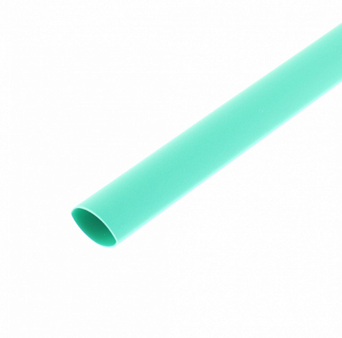 Трубка термоусадочная 12/4мм (3:1) зеленая, клеевая (1 метр) Трубка термоусадочная 12/4мм (3:1) зеленая, клеевая (1 метр)