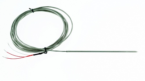 Термосопротивление Pt100 (ТС-А-4021) -60...250C 150х4мм Lпров=2м (с острым концом)
