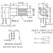 RK097G  L15KC  10.0K 6pin, Резистор регулировочный