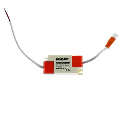 Светильник безрамочный 12Вт, 6500К, круглый, с регулируемым диаметром врезного отверстия 50-75мм Navigator (NLP-R2-12W-865-LED)