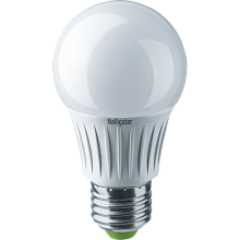 Низковольтная лампа Navigator NLL-A60-10-127-4K-E27  (127В, 10Вт, аналог 75Вт)