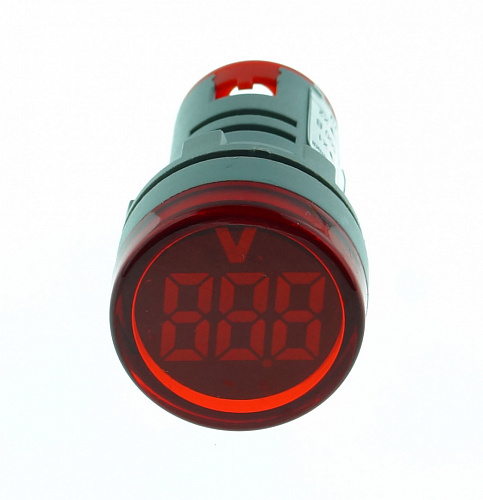 Вольтметр цифровой Omix R30-V1-1 (красный) 20-500 VAC