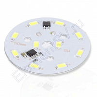 Светодиодная матрица "прямого включения" IC-5W-220V White (5730x10LED, 220v, 450lm)