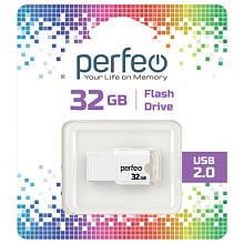Perfeo USB 32Gb M01 White
