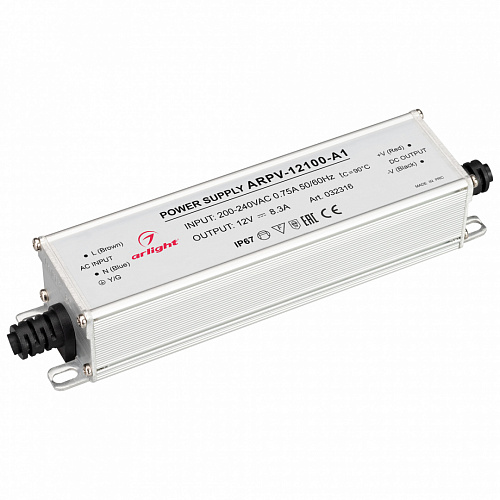 Блок питания Arlight ARPV-12100-A1 (12V, 8.3A, 100W, IP67)