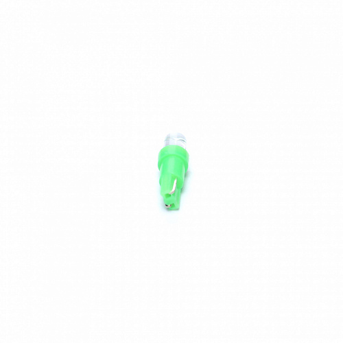 Светодиодная лампа T5 (W1.2W) 12V 1 LED Green 