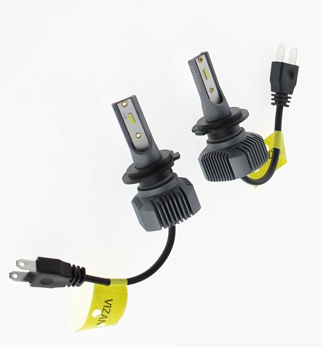 Светодиодная лампа H4 Vizant Taiwan D5 NEW LED 5000K 8-32V 2шт