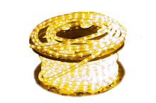 Дюралайт светодиодный Sneha 13-3W-50M-220V-LED-U WW, теплый белый 28м